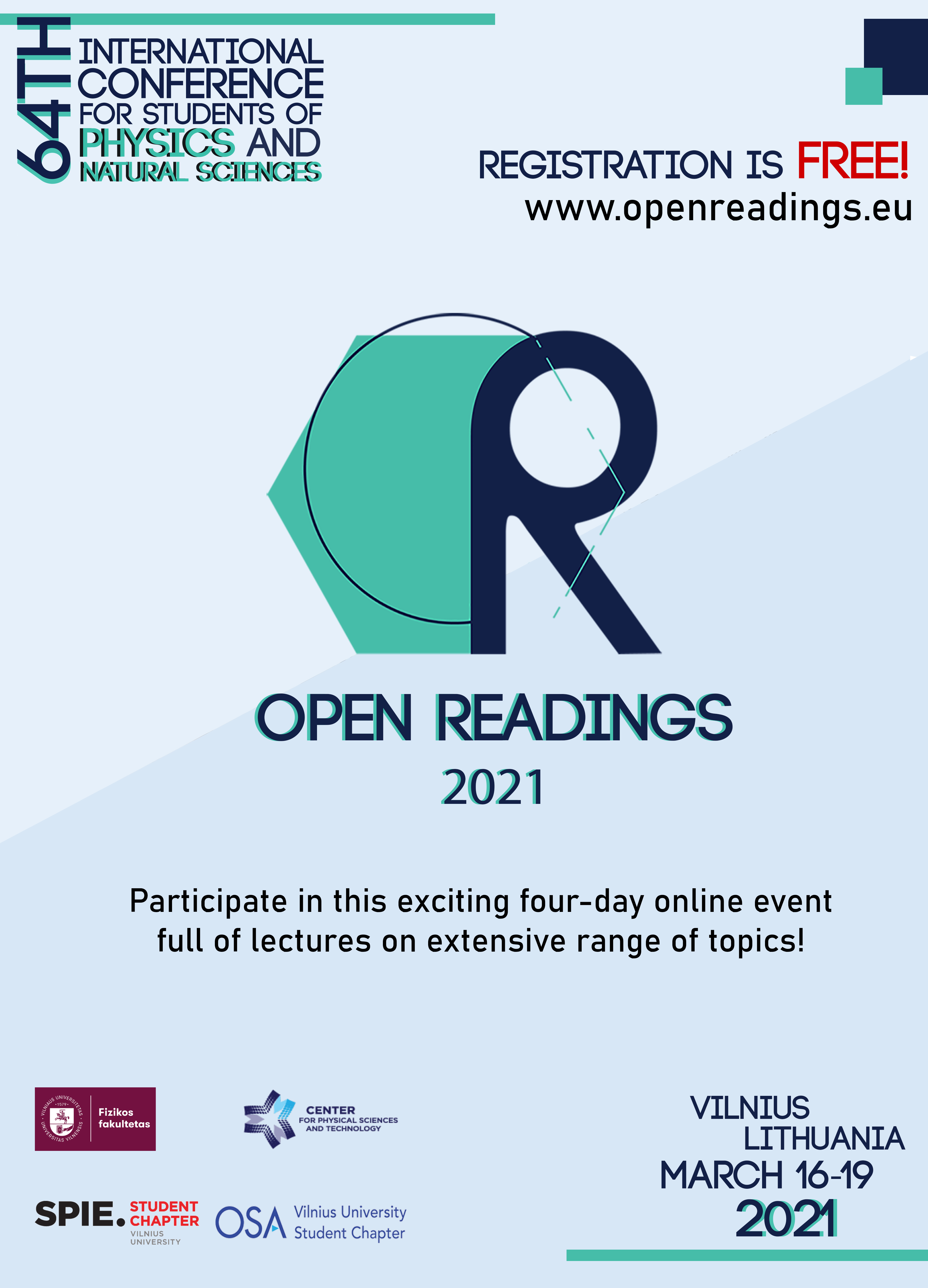 2021 Open Readings