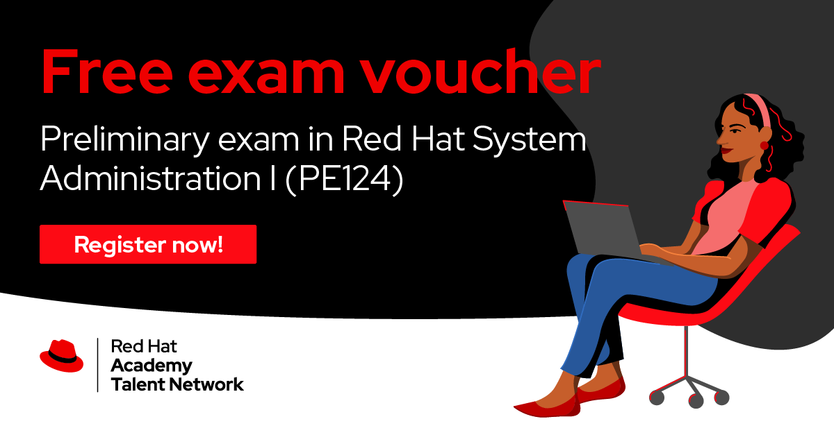 RHA Talent network Free Exam voucher banner LinkedIn 1200x627px