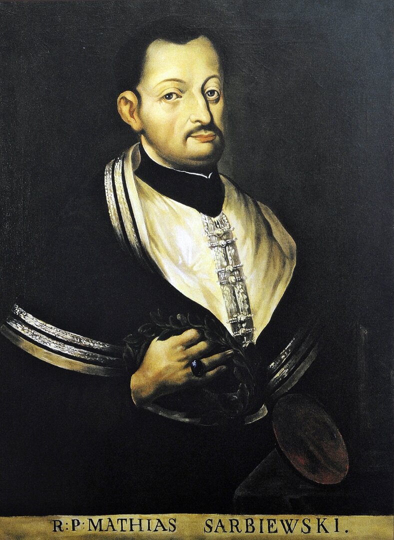 Motiejus Konstantinas Sarbievijus (dailininkas nežinomas, 17 a., Krokuvos nacionalinis muziejus)