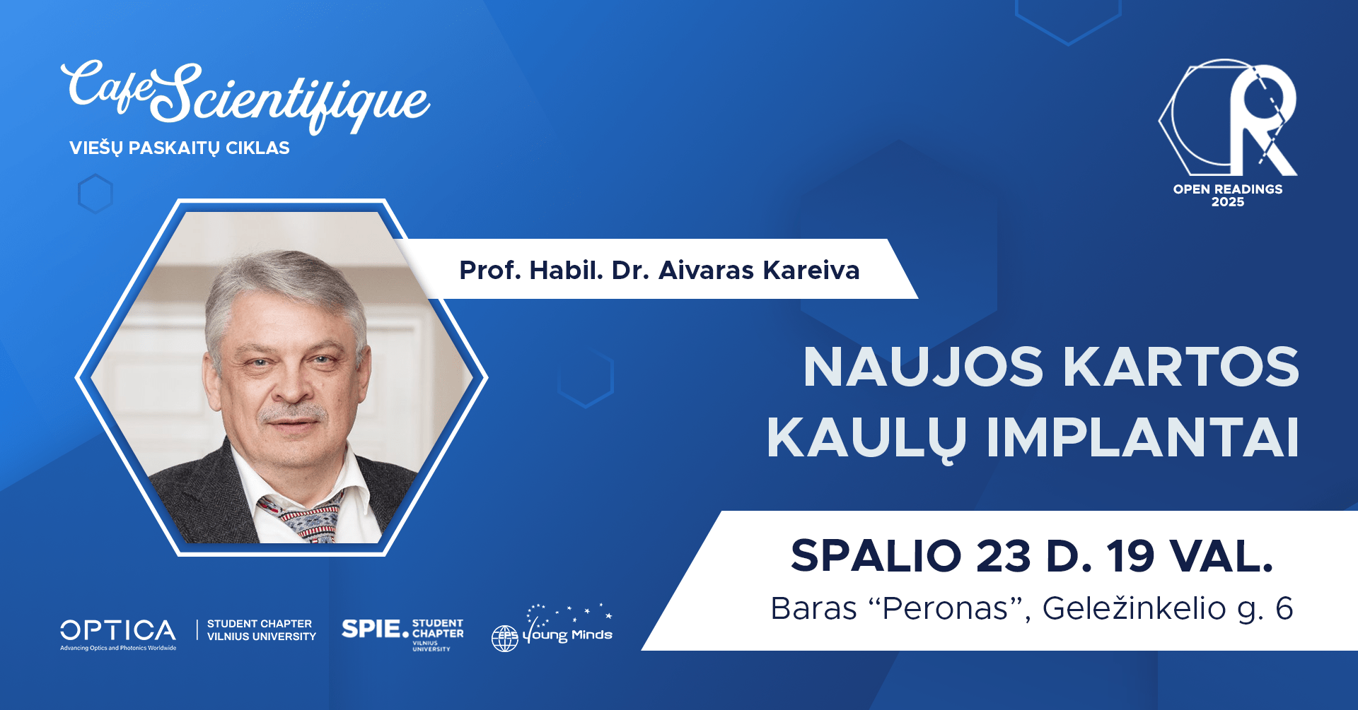 Aivaras Kareiva Cafe Scientifique Facebook 1 min