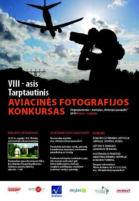 aviacines fotografijos konkursas