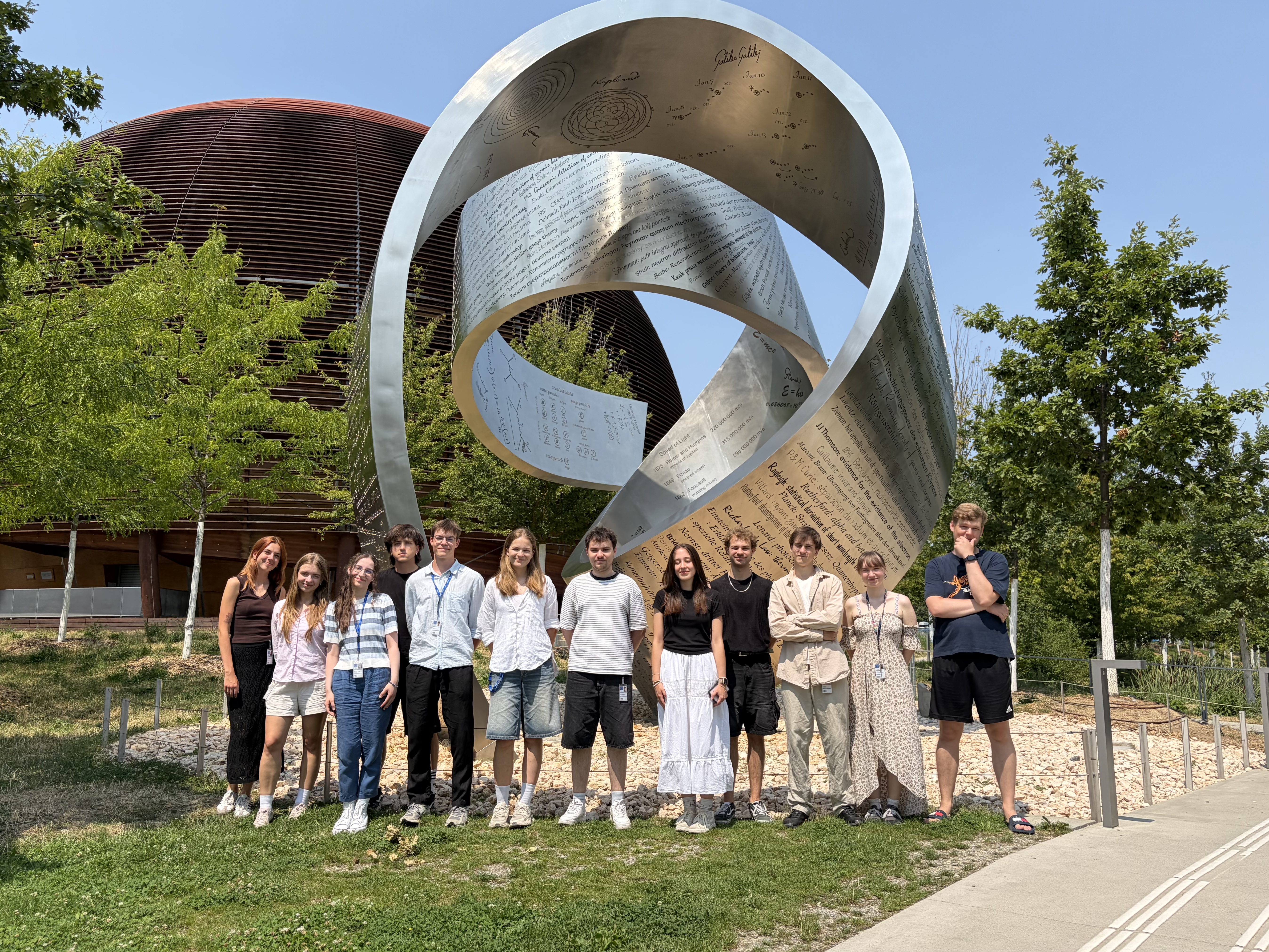 VU studentai CERN
